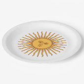 5月の日(アルゼンチンの日) ペーパープレート (アングル)