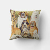 5月の犬 クッション (裏面)