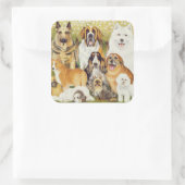 5月の犬 スクエアシール (バッグ)