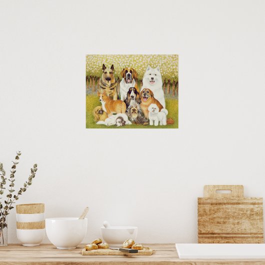 5月の犬 ポスター (キッチン)