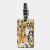 5月の犬 ラゲッジタグ (正面縦)