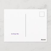 5月の美しい紫の虹彩 ポストカード (裏面)