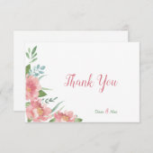 5月の花の感謝カード 招待状 (正面/裏面)