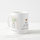 5月の誕生月フラワーマグ コーヒーマグカップ (正面左)