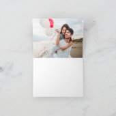 5月の開花はサンキューカードを折りました カード (内部)