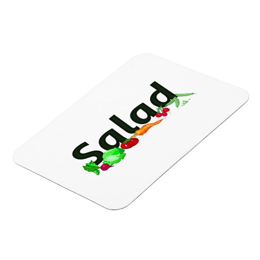 5月はナショナルサラダの月と野菜 マグネット (左側)