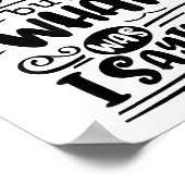 5月は古いが、私は何だったことわざおもしろい誕生日No ポスター (角)