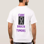5月は脳腫瘍の認識度月!です!! Tシャツ (裏面)