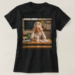 5月まで頑張ったおもしろ先生ガールズのミーム 最終日の Tシャツ
