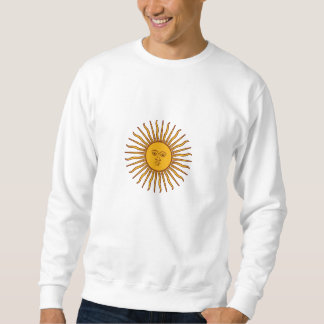 5月アルゼンチンの旗のスエットシャツの金日曜日 スウェットシャツ