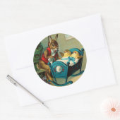 5月イースター喜びはあなたに出席ヴィンテージ ラウンドシール (封筒)