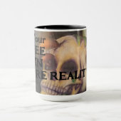 5月コーヒーキックの前に現実15 ozマグカップ マグカップ (中央)