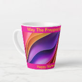 5月フラプチーノあなたとラテマグ カフェラテマグ (左アングル)