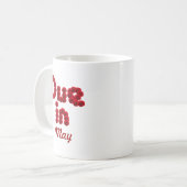 5月マグの期限 コーヒーマグカップ (正面左)