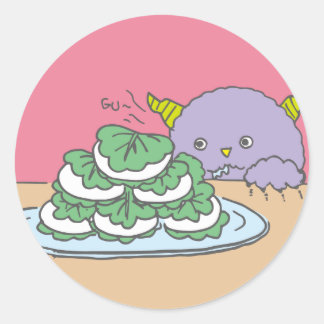 5月モンスターシール。 ラウンドシール