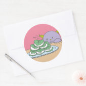 5月モンスターシール。 ラウンドシール (封筒)