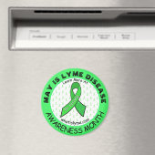 5月ライム病認識度月磁石 マグネット (インサイチュ (食洗機))