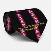 "5月幸せ、繁栄しています" ネクタイ (ロール)