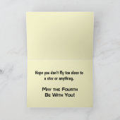 5月第4はあなたとおもしろいな挨拶状です カード (内部)