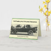 5月第4はあなたとおもしろいな挨拶状です カード (黄色い花)