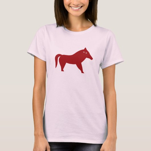 5月美しい日の美しい馬 Tシャツ (正面)