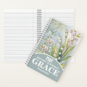 5月誕生月花キリスト教雑誌 ノートブック (内側)