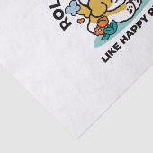 5月転がにハッピーアップのように – かわいい春犬 薄葉紙 (詳細)