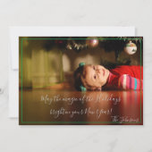 5月魔法の祝日 招待状 (正面)