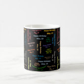 5月10日 誕生日マグカップ コーヒーマグカップ (中央)