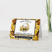 5月13日は全国アップルパイの日 レシピ付き カード (正面)