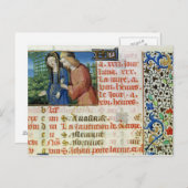 5月134日:カップルの求婚,時間の本から ポストカード (正面/裏面)