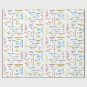 5月15日誕生日ギフト包装紙 ラッピングペーパー (フラット)