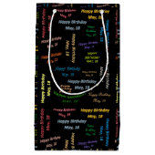 5月18日誕生日抱き枕 スモールペーパーバッグ (正面)