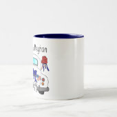 5月19日のTh 2018年を結婚しているハリー及びMeghan ツートーンマグカップ (中央)