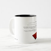 5月2007日RHKの技術: 月のイメージ ツートーンマグカップ (正面左)