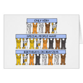 5月26日誕生日、かわいい猫たち