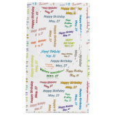 5月27日誕生日抱き枕 スモールペーパーバッグ (正面)