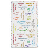 5月31日誕生日抱き枕 スモールペーパーバッグ (裏面)