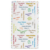 5月8日誕生日抱き枕 スモールペーパーバッグ (正面)