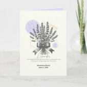 5月～6月誕生花カスタム誕生日 カード (正面)