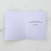 5月～6月誕生花カスタム誕生日 カード (内部)