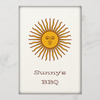 5月BBQのパーティーの招待の金日曜日 招待状