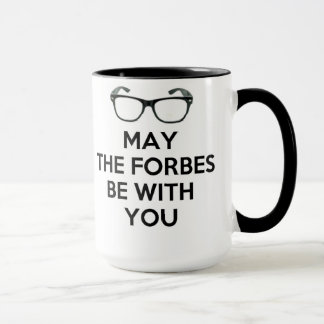 5月Forbesはあなたと黒及び白です マグカップ