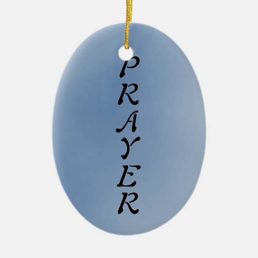 5月Watch Over (起源の31:49)主の祈りの言葉 セラミックオーナメント (正面)