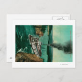 5本の指の強姦と汽船白馬 ポストカード (正面/裏面)