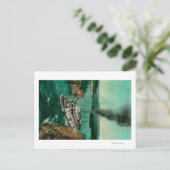 5本の指の強姦と汽船白馬 ポストカード (スタンド正面)