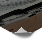 5本の指ビーチ、Inishowen ポスター (角)