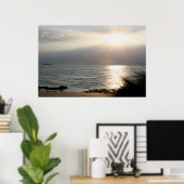 5本の指ビーチ、Inishowen ポスター (ホームオフィス)