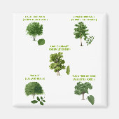 5本の木 マグネット (正面)