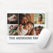 5枚のコラージュマウスパッド マウスパッド (マウス)